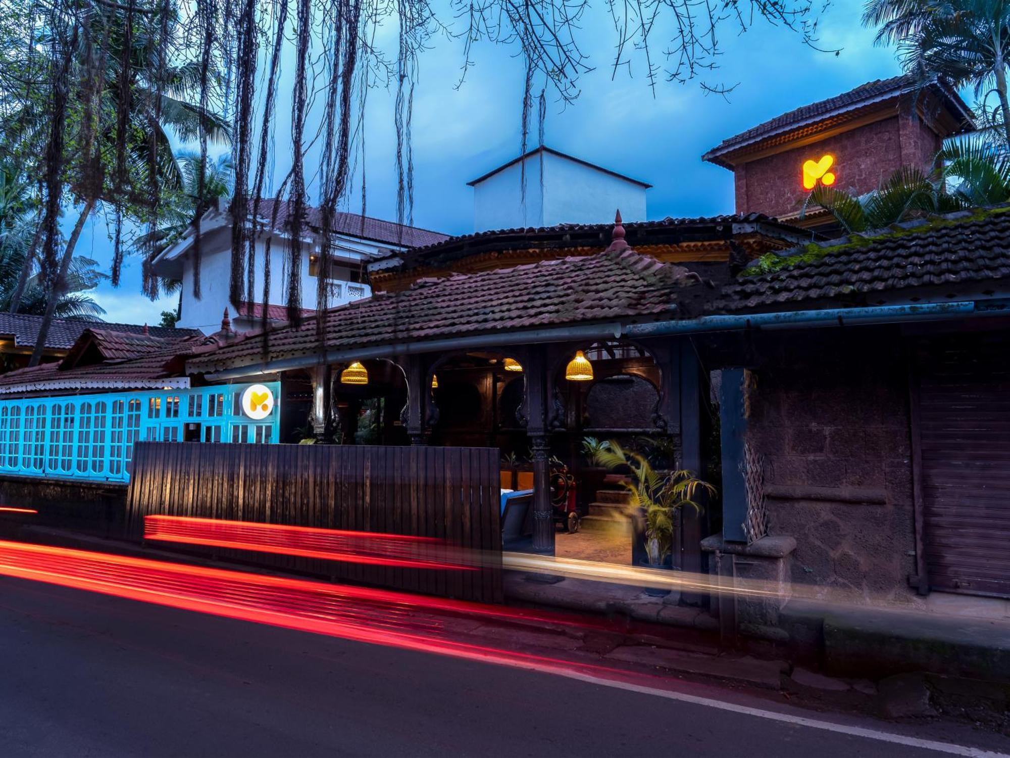 Madpackers Goa Anjuna - Bar Exterior foto