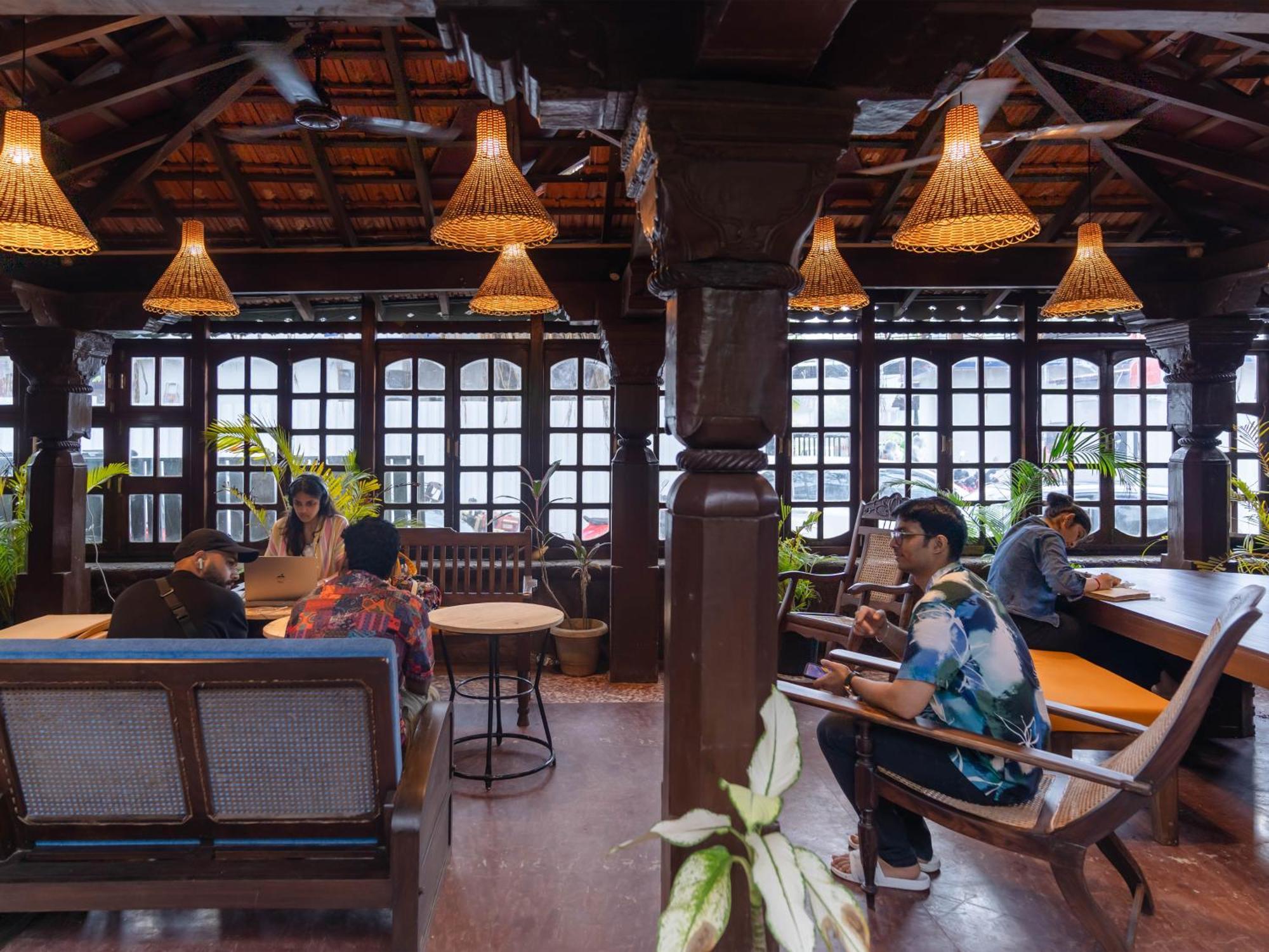 Madpackers Goa Anjuna - Bar Exterior foto
