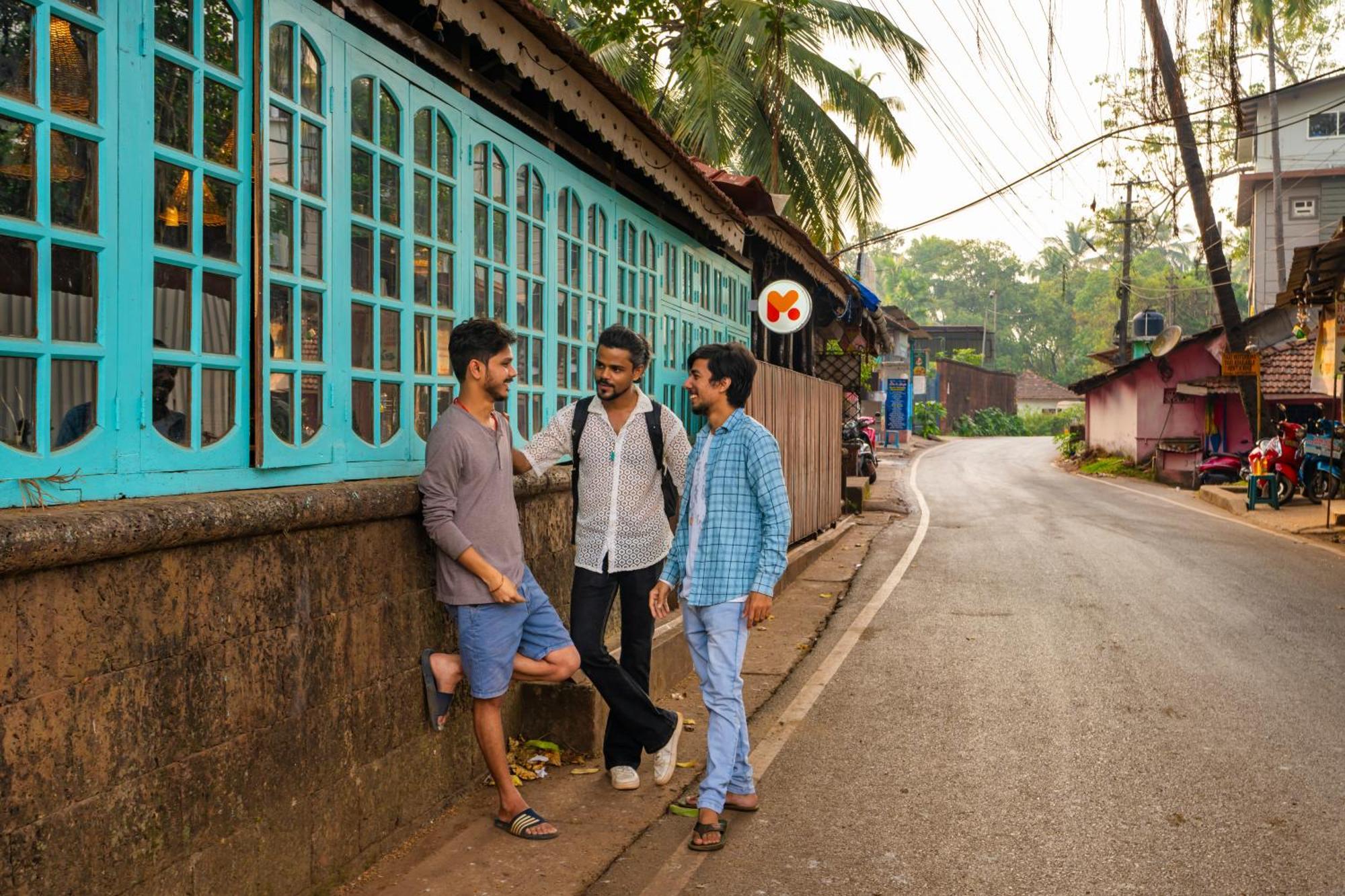 Madpackers Goa Anjuna - Bar Exterior foto